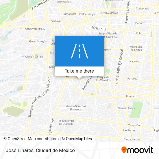 José Linares map