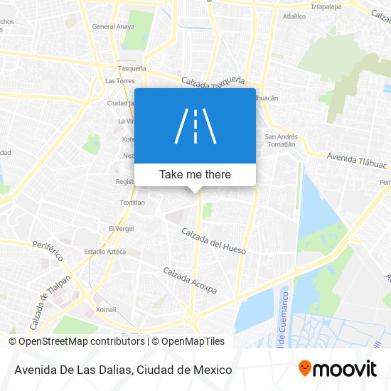 Avenida De Las Dalias map