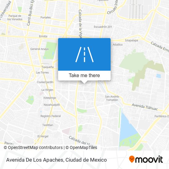 Avenida De Los Apaches map