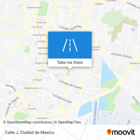 Mapa de Calle J