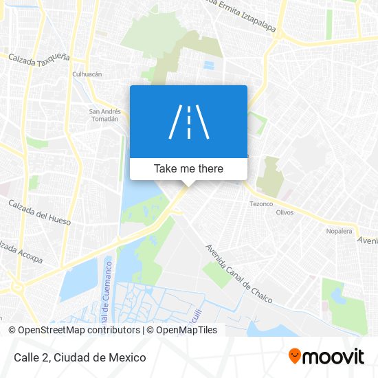 Calle 2 map