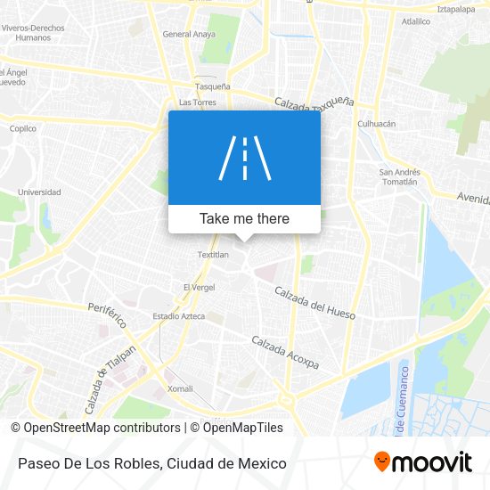 Paseo De Los Robles map