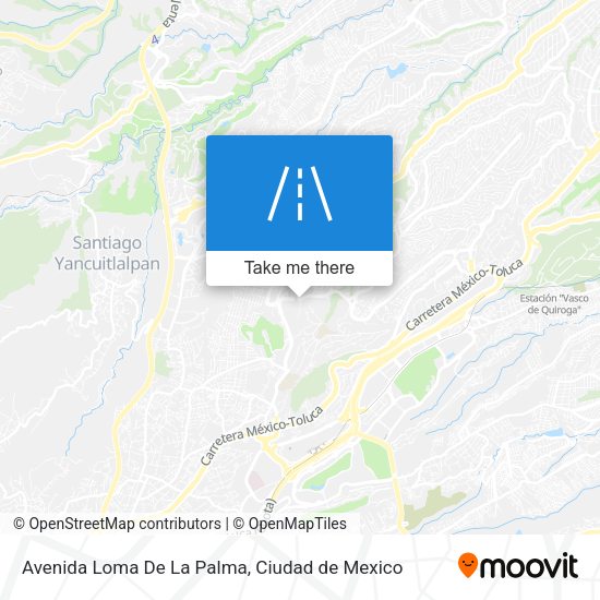 Mapa de Avenida Loma De La Palma