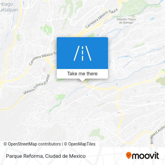 Mapa de Parque Reforma