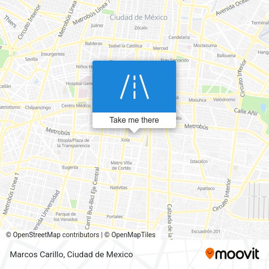 Marcos Carillo map