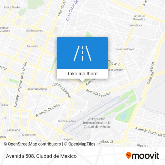 Mapa de Avenida 508