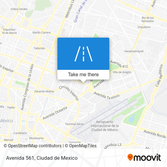 Mapa de Avenida 561