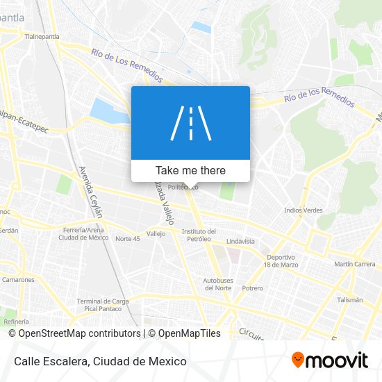 Mapa de Calle Escalera