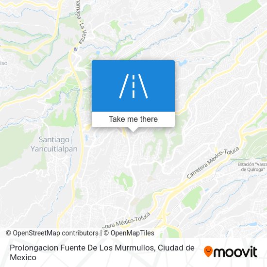 Mapa de Prolongacion Fuente De Los Murmullos