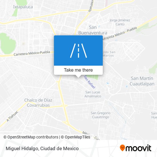 Miguel Hidalgo map