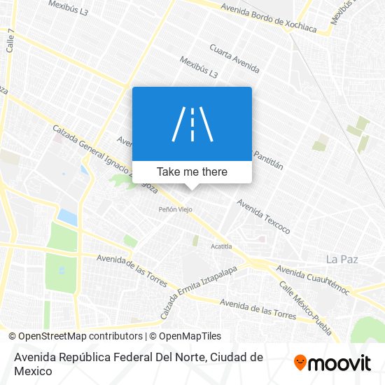 Avenida República Federal Del Norte map