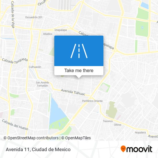 Avenida 11 map