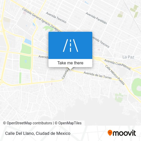 Mapa de Calle Del Llano