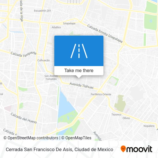 Mapa de Cerrada San Francisco De Asís