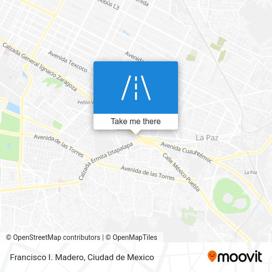 Francisco I. Madero map