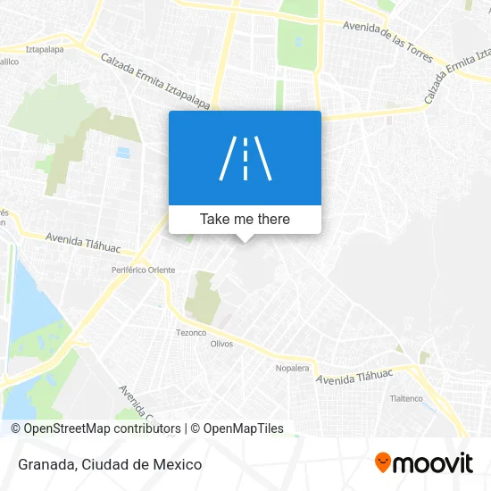 Mapa de Granada