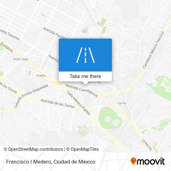 Mapa de Francisco I Medero