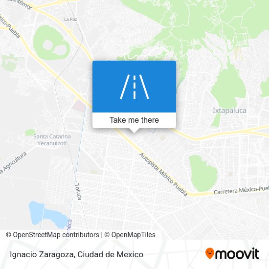 Mapa de Ignacio Zaragoza