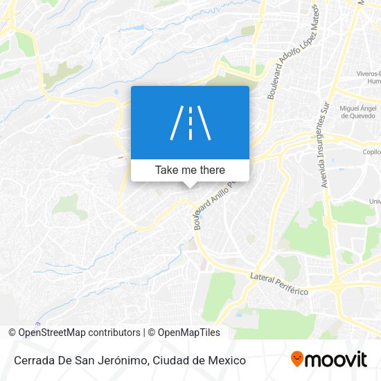 Cerrada De San Jerónimo map