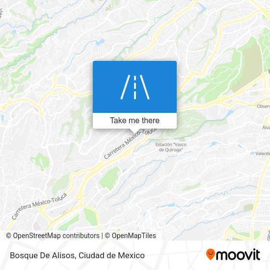 Mapa de Bosque De Alisos
