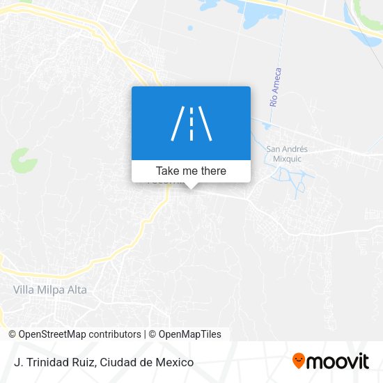 Mapa de J. Trinidad Ruiz