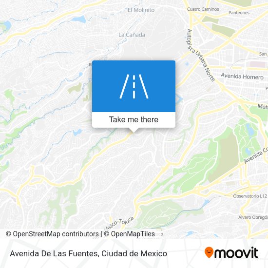 Avenida De Las Fuentes map