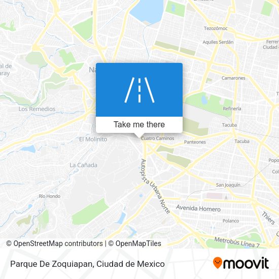 Parque De Zoquiapan map
