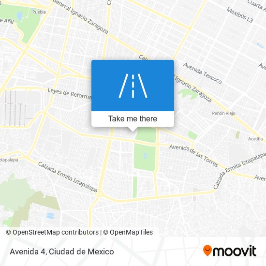 Avenida 4 map