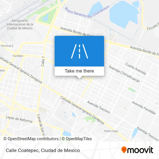 Calle Coatepec map