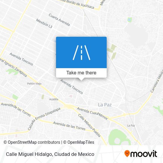 Calle Miguel Hidalgo map