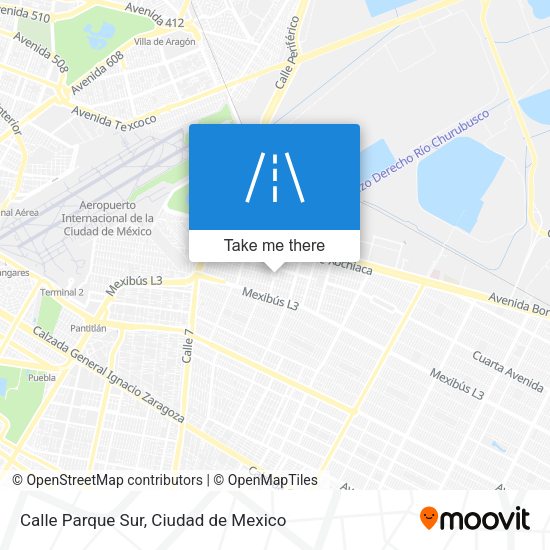 Calle Parque Sur map