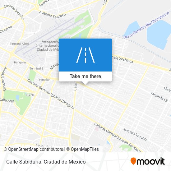 Calle Sabiduría map