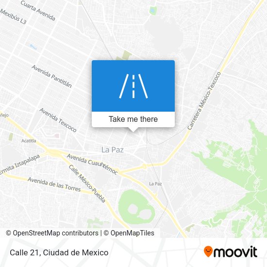 Mapa de Calle 21