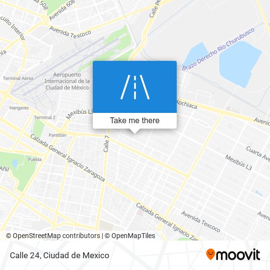 Calle 24 map