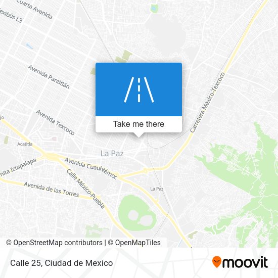 Mapa de Calle 25