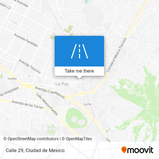 Mapa de Calle 29