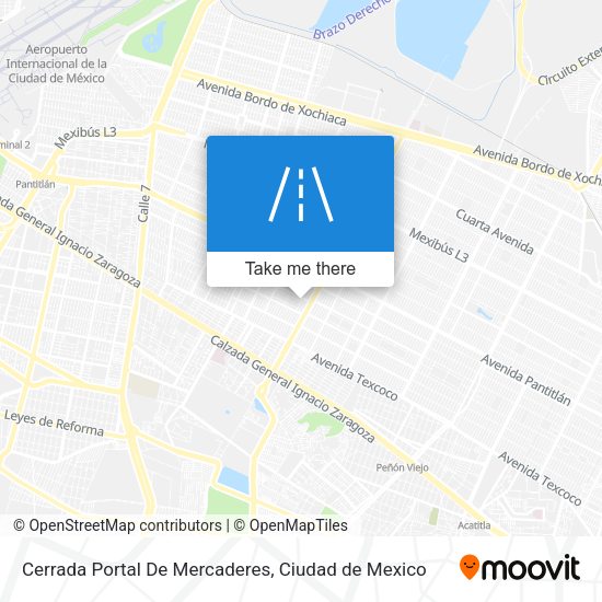 Mapa de Cerrada Portal De Mercaderes