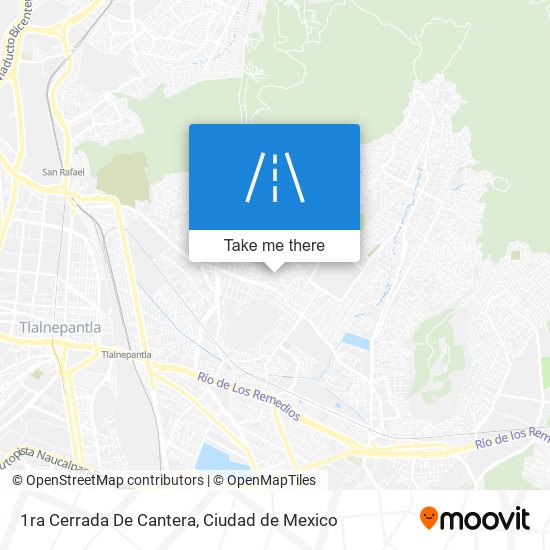 1ra Cerrada De Cantera map