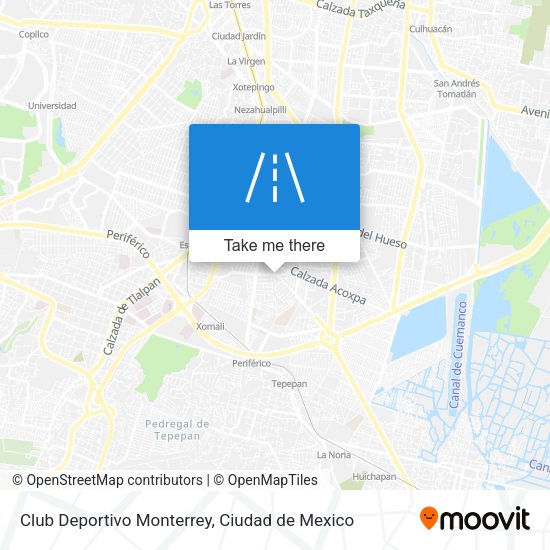Club Deportivo Monterrey map