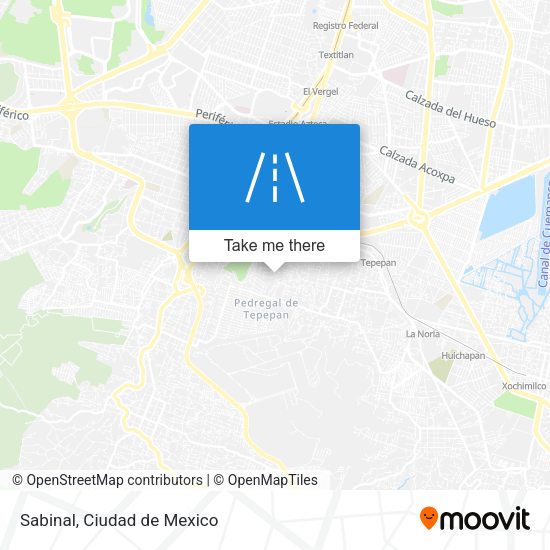 Mapa de Sabinal