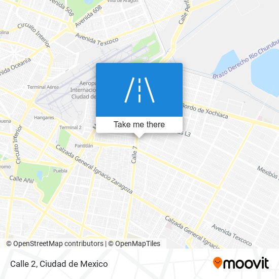 Calle 2 map