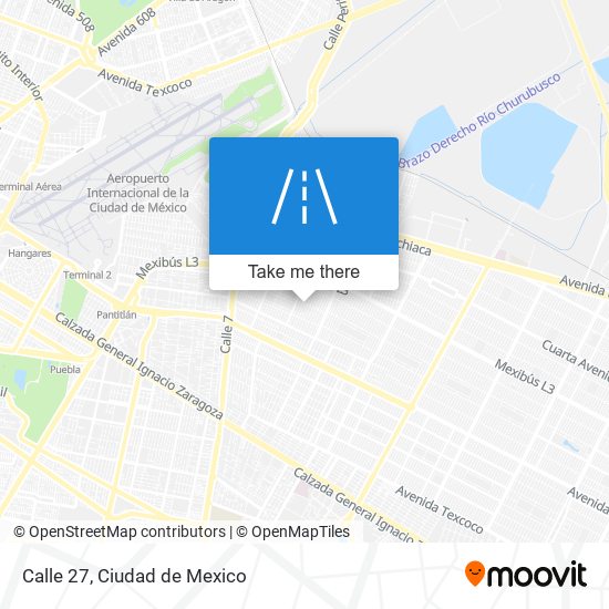 Calle 27 map