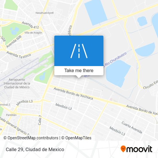 Mapa de Calle 29