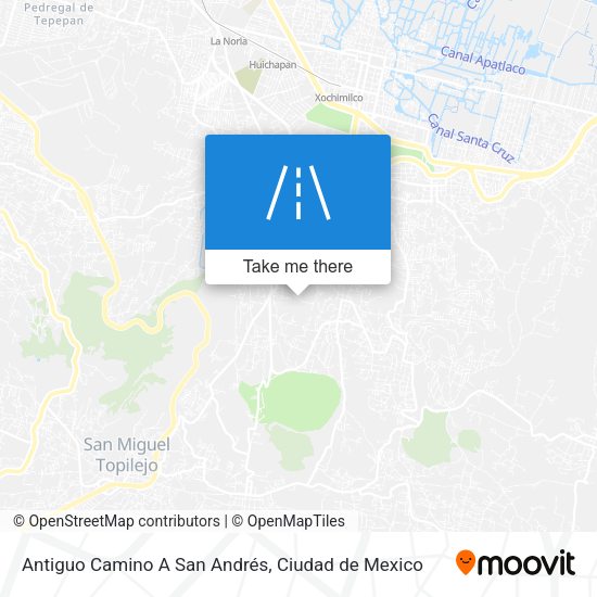 Mapa de Antiguo Camino A San Andrés