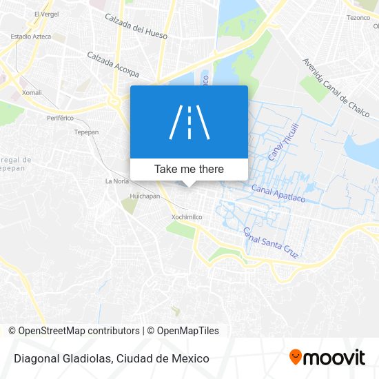 Diagonal Gladiolas map