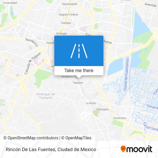Rincón De Las Fuentes map
