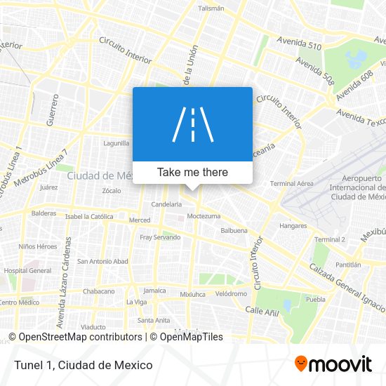 Mapa de Tunel 1