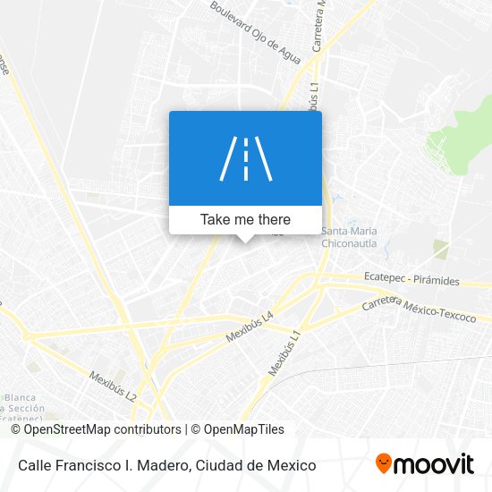 Mapa de Calle Francisco I. Madero