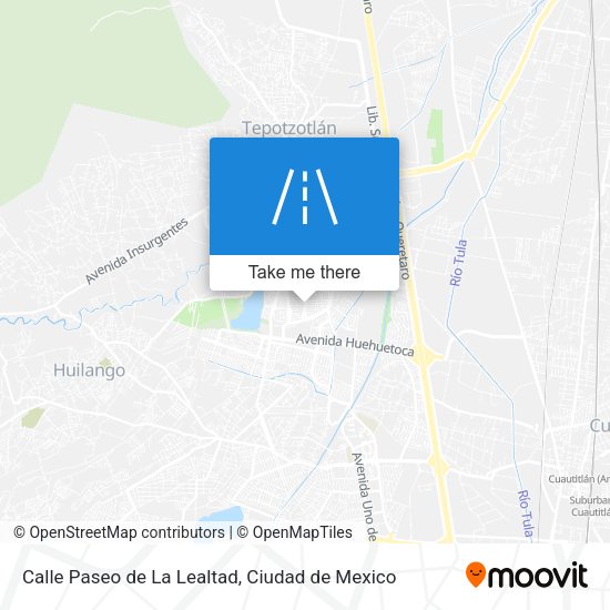 Calle Paseo de La Lealtad map