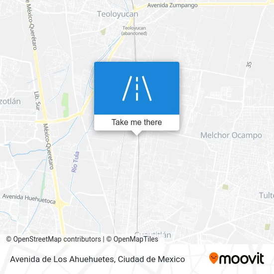 Avenida de Los Ahuehuetes map